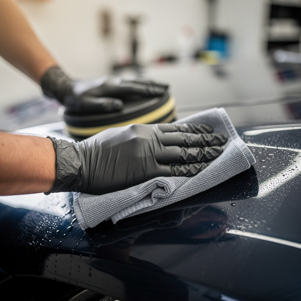 Limitless Creations professional car detailing service in Goleta, CA showing meticulous interior cleaning and protection